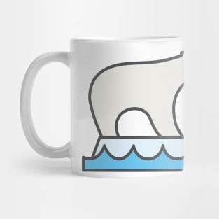Polar Bear Environment Icon Mug